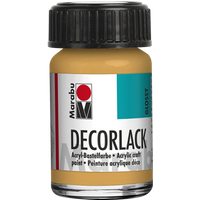 Marabu 113039784 Marabu Decorlack Acryl Metallic-Gold 784, 15 ml Marabu 113039784 Marabu Decorlack Acryl Metallic-Gold 784, 15 ml von Marabu