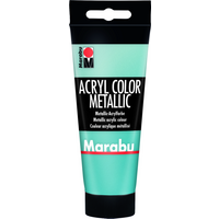 Marabu 120150792 Marabu-AcrylColor 792, 100 ml, metallic-petrol von Marabu