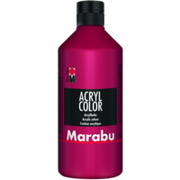 Marabu 120175032 Marabu-AcrylColor 032, 500 ml, karminrot von Marabu