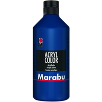 Marabu 120175053 Marabu-AcrylColor 053, 500 ml, dunkelblau von Marabu