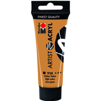 Marabu 122055928 Marabu Artist Acryl 928, 22 ml, lichter ocker von Marabu