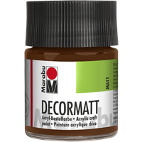 Marabu 140105047 Marabu Decormatt Acryl Hellbraun 047, 50 ml von Marabu