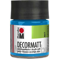 Marabu 140105095 Marabu Decormatt Acryl Azurblau 095, 50 ml von Marabu