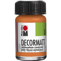 Marabu 140139013 Marabu Decormatt Acryl Orange 013, 15 ml von Marabu