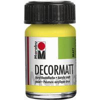 Marabu 140139020 Marabu Decormatt Acryl Zitron 020, 15 ml Marabu 140139020 Marabu Decormatt Acryl Zitron 020, 15 ml von Marabu