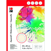 Marabu 161200023 Marabu Malblock Aquarell 30 x 40 cm Marabu 161200023 Marabu Malblock Aquarell 30 x 40 cm von Marabu