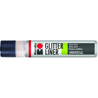 Marabu 180309570 Marabu Glitter-Liner Glitter-Weiß 570, 25 ml von Marabu