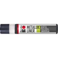 Marabu 180309779 Marabu Metallic-Liner Metallic-Graphit 779, 25 ml von Marabu