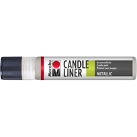 Marabu 180509782 Marabu Candle-Liner Metallic-Silber 782, 25 ml von Marabu