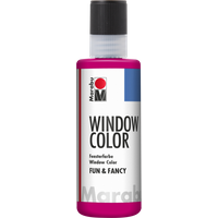 Marabu 40604005 Marabu Window Color fun & fancy Himbeere 005, 80 ml von Marabu