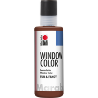 Marabu 40604046 Marabu Window Color fun & fancy Mittelbraun 046, 80 ml von Marabu