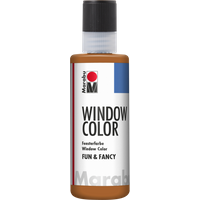 Marabu 40604047 Marabu Window Color fun & fancy Hellbraun 047, 80 ml von Marabu