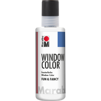 Marabu 40604070 Marabu Window Color fun & fancy Weiß 070, 80 ml von Marabu