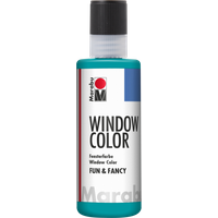 Marabu 40604098 Marabu Window Color fun & fancy Türkisblau 098, 80 ml von Marabu