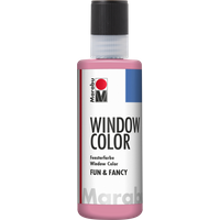 Marabu 40604236 Marabu Window Color fun & fancy Hellrosa 236, 80 ml von Marabu