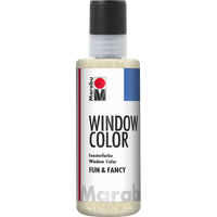Marabu 40604584 Marabu Window Color fun & fancy Glitter-Gold 584, 80 ml von Marabu