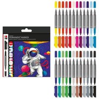 Marabu Permanent Marker Graphix Set Hero Of Galaxy 24 Teile von Marabu