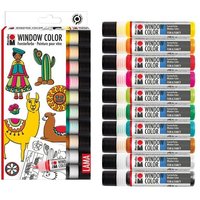 Marabu Window Color fun&fancy Lama 10x25ml Marabu Window Color fun&fancy Lama 10x25ml von Marabu