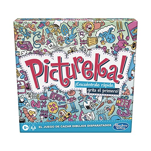 Hasbro Gaming Pictureka! - Cartoon-Spiel - Brettspiel für Kinder - Lustiges Familienspiel - Brettspiel für mehr als 6 Jahre von Hasbro Gaming