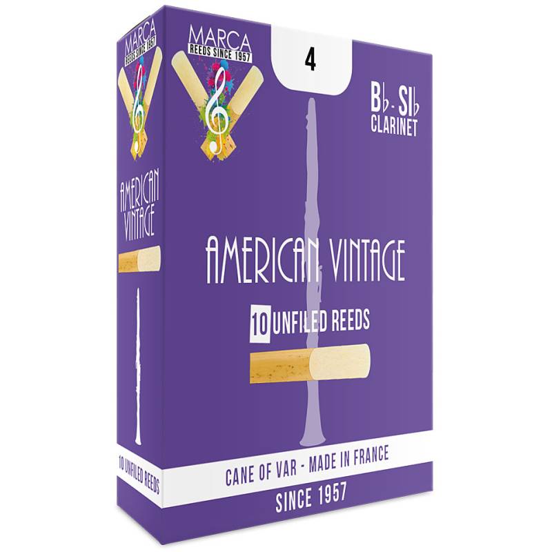 Marca American Vintage Bb-Clarinet 4.0 Blätter von Marca
