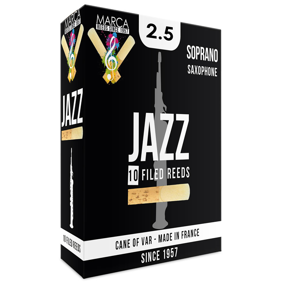 Marca Jazz Filed Soprano Sax 2.5 Blätter von Marca