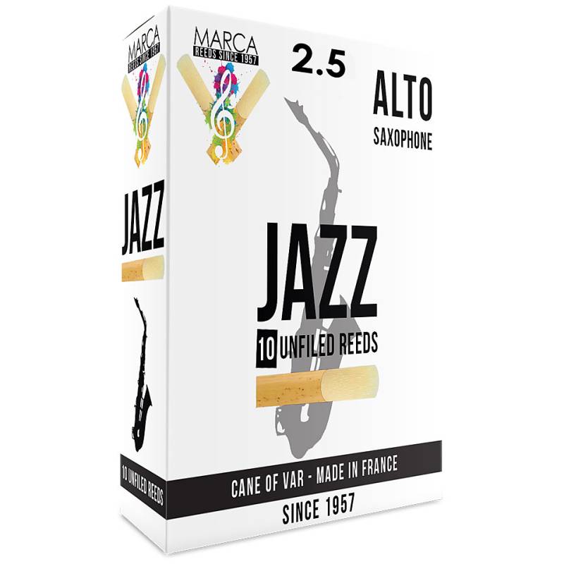 Marca Jazz Unfiled Alto Sax 2.5 Blätter von Marca