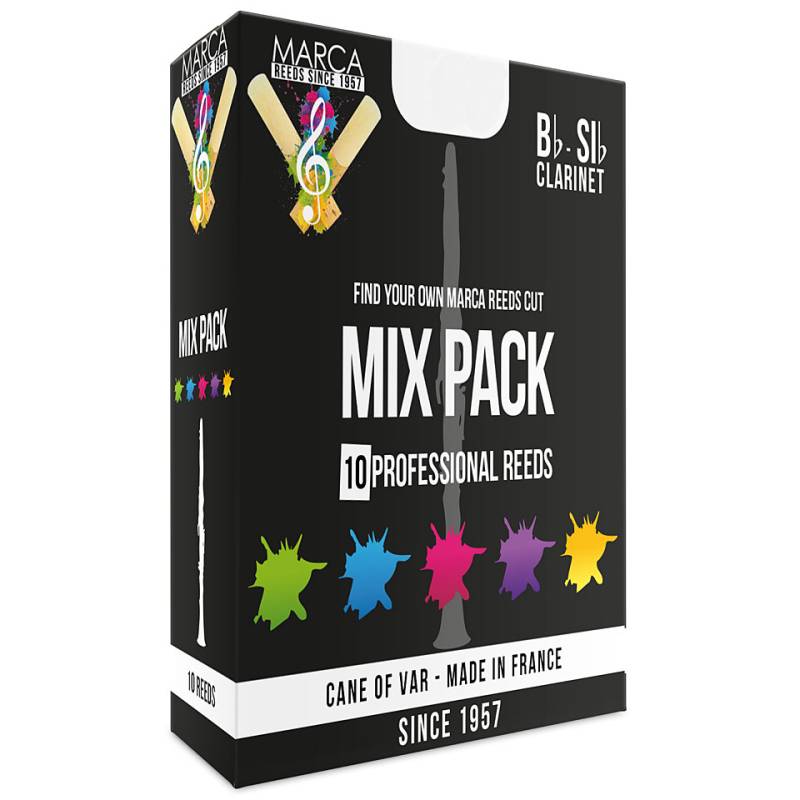 Marca Mix Pack Bb-Clarinet 2.0 Blätter von Marca