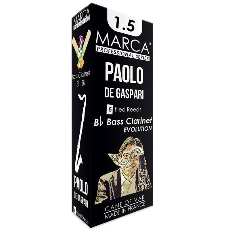 Marca Paolo de Gaspari Boehm Bass Clarinet 1.5 Blätter Marca Paolo de Gaspari Boehm Bass Clarinet 1.5 Blätter von Marca