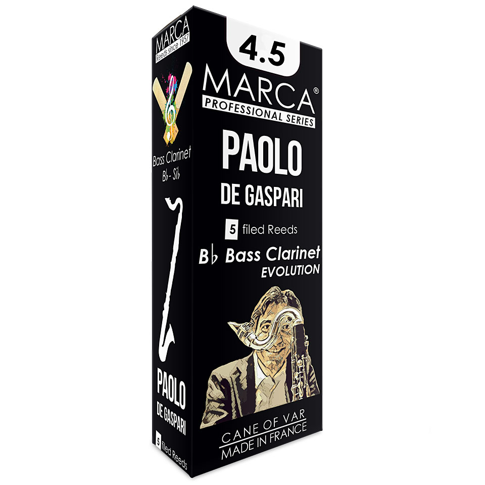 Marca Paolo de Gaspari Boehm Bass Clarinet 4.5 Blätter von Marca