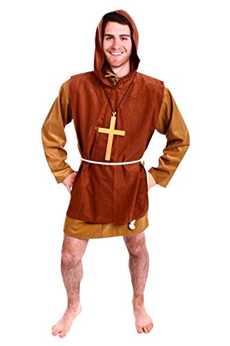 TH-MP Mönchkostüm für Herren Gr. 50 Mönch Kostüm Herrenkostüme TH-MP Mönchkostüm für Herren Gr. 50 Mönch Kostüm Herrenkostüme von Marco Porta