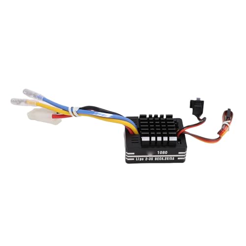 Marhynchus 80A Gebürstete ESC-Elektronik-Geschwindigkeits-Controller für RC-Modelle 3 Modi wasserdichte Staubfeste Kompatibel mit 540 550 750 Motoren 2-3S Li Batterie 6,5 V5A BEC Outpution Marhynchus 80A Gebürstete ESC-Elektronik-Geschwindigkeits-Controller für RC-Modelle 3 Modi wasserdichte Staubfeste Kompatibel mit 540 550 750 Motoren 2-3S Li Batterie 6,5 V5A BEC Outpution von Marhynchus
