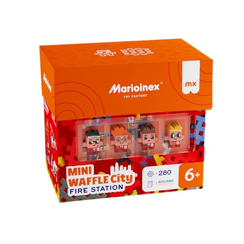 Marioinex Toy Factory Mini Waffle City FEUERWEHRSTATION 280 Teile von Marioinex Toy Factory