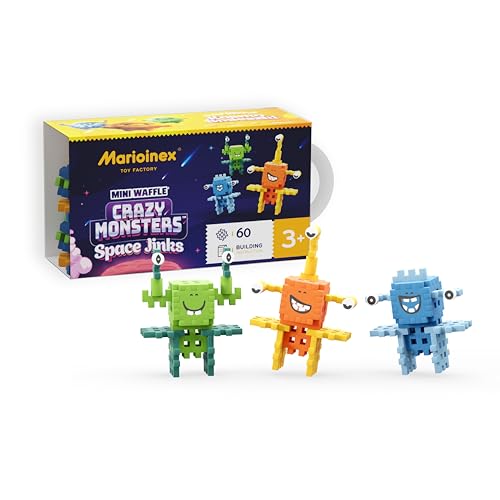 Marioinex Toy Factory Mini Waffle - Crazy Monsters - Space Jinks 60 Teile von Marioinex Toy Factory