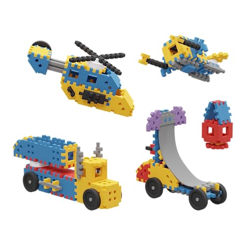 Marioinex Mini Waffle Constructor Expert 141 Elemente - Bausteine Kinder - Steckbausteine Kinder - Waffelblöcke Bausteine - Sensorik Spielzeug - Konstruktionsspielzeug - Stecksteine Kinder von Marioinex