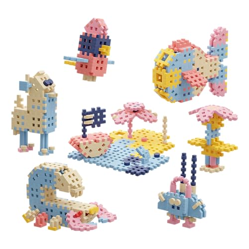 Marioinex Mini Waffle Constructor Traveler 200 Elemente - Steckspiel ab 4 Jahre - Waffelbausteine Kinder - Building Blocks for Kids - Konstruktionsspielzeug - Bausteine Für Kinder Marioinex Mini Waffle Constructor Traveler 200 Elemente - Steckspiel ab 4 Jahre - Waffelbausteine Kinder - Building Blocks for Kids - Konstruktionsspielzeug - Bausteine Für Kinder von Marioinex