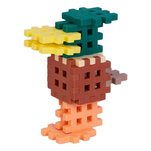 Marioinex Mini Waffle Pastell Farbe 35 Elemente - Steckspiel ab 4 Jahre - Waffelbausteine Kinder - Building Blocks for Kids - Konstruktionsspielzeug - Bausteine Kinder - Steckbausteine Kinder von Marioinex