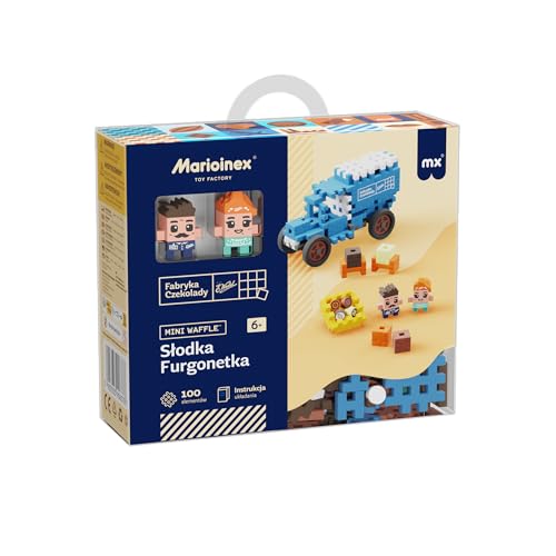 Marioinex Toy Factory MINI Waffle - WEDEL - Süßes FURGONETTE 100 Teile Marioinex Toy Factory MINI Waffle - WEDEL - Süßes FURGONETTE 100 Teile von Marioinex