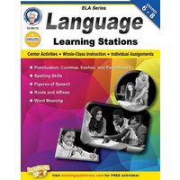 Language Learning Stations, Grades 6-8 von Mark Twain Media