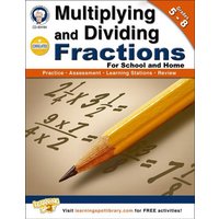 Multiplying and Dividing Fractions, Grades 5-8 von Mark Twain Media