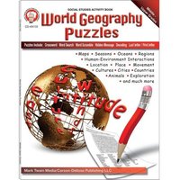 World Geography Puzzles, Grades 6 - 12 von Mark Twain Media