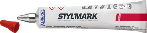 Markal Stylmark Original 96654 Tubenmarker Rot 3mm von Markal