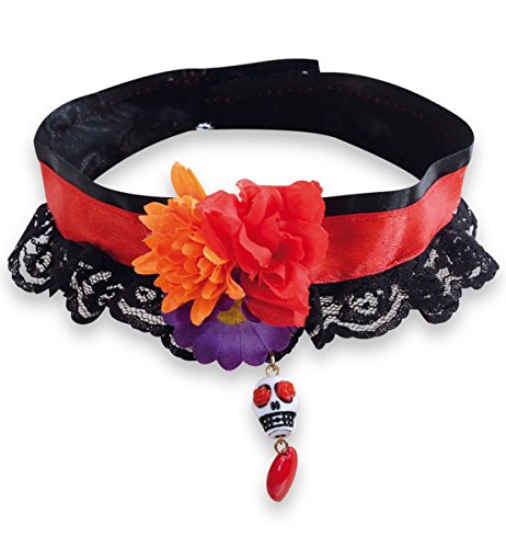 Markenlos Halsband Mexikanischer Totentag Markenlos Halsband Mexikanischer Totentag von Markenlos