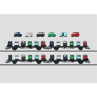 MÄRKLIN 45099 H0 Autotransportwagen-Set, DB, Ep. III von Marklin