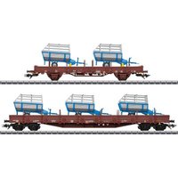 MÄRKLIN 46407 H0 Güterwagen-Set 2 Landwirtschaftliche Geräte, DB AG, Ep. VI von Marklin