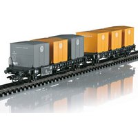 MÄRKLIN 46661 H0 Behälter-Transportwagen Laabs, DB, Ep. IV von Marklin