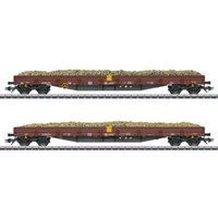 MÄRKLIN 47159 H0 Niederbordwagen-Set Res-x, DB, Ep. VI von Marklin