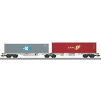 MÄRKLIN 47811 H0 Doppel-Containertragwagen Bauart Sggrss 80, AAE, Ep. VI von Marklin