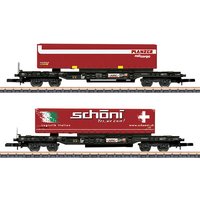 MÄRKLIN 82273 Z Taschenwagen-Set Sdkmms, Hupac, Ep. VI von Marklin