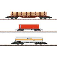 MÄRKLIN 82596 Z Güterwagen-Set mit gemischten Ladungen, DB, Ep. IV von Marklin