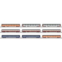 MÄRKLIN 87409 Z Wagen-Display mit 9 verschiedenen Eurofima Reisezugwagen, Ep. IV von Marklin